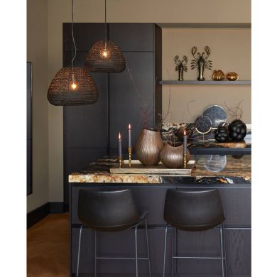 Ваза &Oslash;24,5x22 см MURELA янтарное стекло Light&Living 5810290