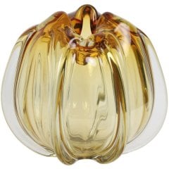 Ваза &Oslash;24,5x22 см MURELA янтарное стекло Light&Living 5810290