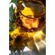 Ваза для квітів Marika велика Amber бурштинова, 3000 мл KLIMCHI 8450/23-85/21