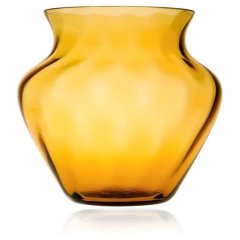 Ваза для цветов Marika большая Amber янтарная, 3000 мл KLIMCHI 8450/23-85/21