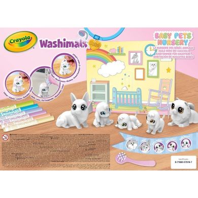 Washimals Набір для творчості Домашні тваринки, з фломастерами 5 шт 74-7516
