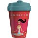 Чашка серии BаmbooCup Yoga Love chic.mic 0,4 л BCP206, Красный