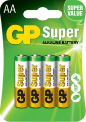 Батарейка GP Super Alkaline 1.5 V LR6 AA, 4891199000034