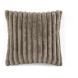 Декоративна подушка із хутра кролика, 45x45 см, сірокоричн, Tiseco 3523TAUPE