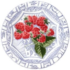 Десертная Тарелка OISEAU BLEU FRUITS &Oslash; 22 см GIEN 1292B4AD50, 22