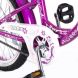 Дитячий велосипед Royal Baby 16" з кошиком та багажникиком фіолетовий SW-17017-16