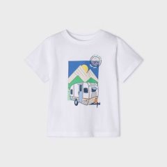 Футболка для мальчика 5D, р.98 Белый Mayoral 3004