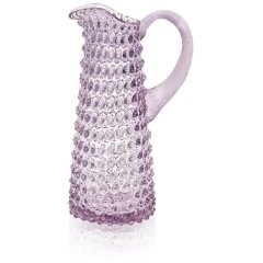 Графін для напоїв 1000 мл високий Hobnail, лаванда KLIMCHI 16185/1000-19/27