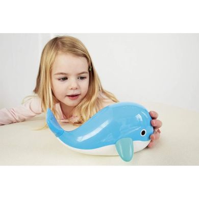 Іграшка для гри у воді Kid O Плаваючий Кит блакитний 10384, Блакитний