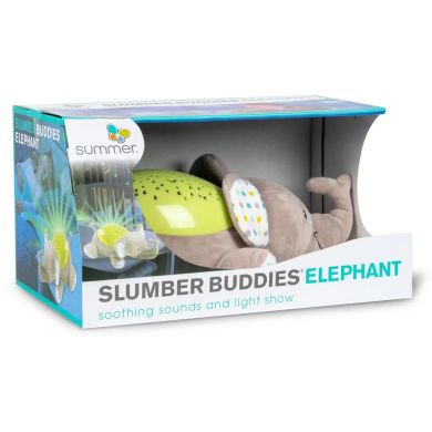 Игрушка-ночник Slumber Buddies (слоненок) 06436ADSV, Серый