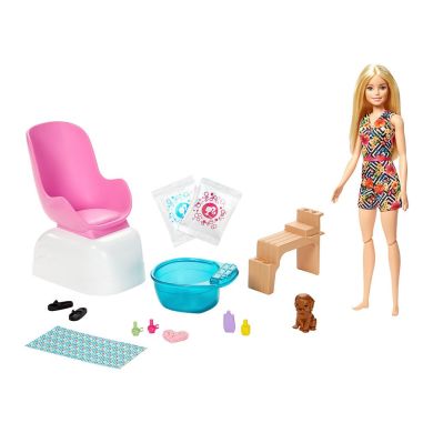 Игровой набор Barbie Барби Маникюрный салон GHN07