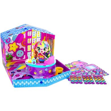 Игровой набор с куклой DECORA ДИЗАЙНЕРСКИЙ МАГАЗИН НАЛЕПОК D1009