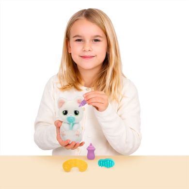 Интерактивный игровой набор BABY PAWS серии Just Born КОТЕНКА (с аксес.) 923485IM