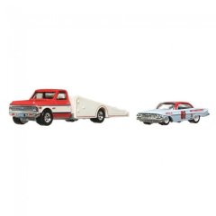 Коллекционная модель машинки 61 Impala и транспортера 72 Chevy Ramp Truck серии Car Culture FLF56/HKF40