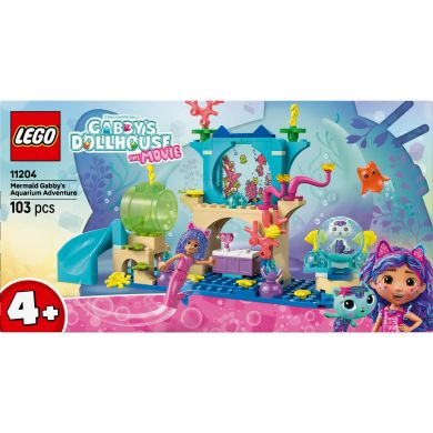 Конструктор Акваріумні пригоди русалоньки Ґаббі LEGO Gabby's Dollhouse 11204