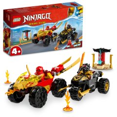 Конструктор LEGO Автомобільна й байкова битва Кая і Раса Ninjago 71789