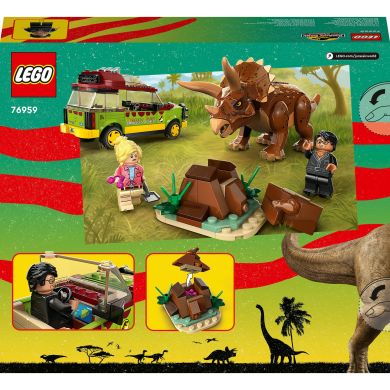 Конструктор Исследование трицератопсов LEGO Jurassic World 76959