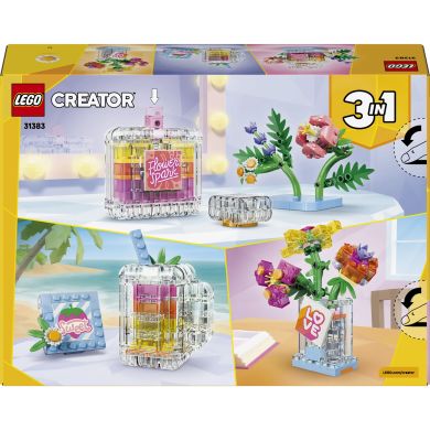 Конструктор Флакон для духов с цветочным декором Lego Creator 31383