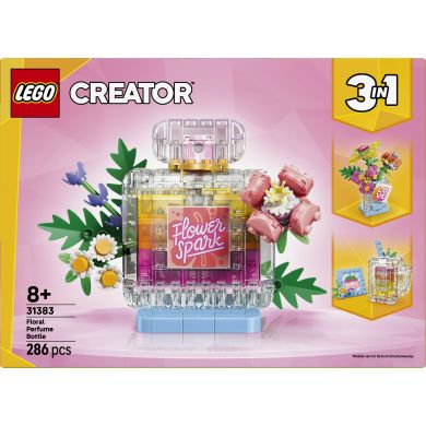 Конструктор Флакон для духов с цветочным декором Lego Creator 31383