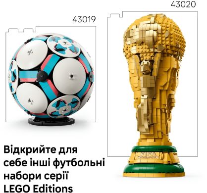 Конструктор Футбольный мяч LEGO Editions Sports 43019