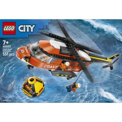 Конструктор LEGO City Гелікоптер берегової охорони 60503