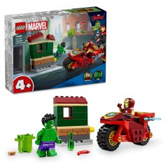 Конструктор LEGO Super Heroes Залізна Людина на мотоциклі й Галк 76287