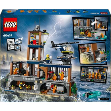 Конструктор Поліцейський острів-в'язниця LEGO City Police 60419
