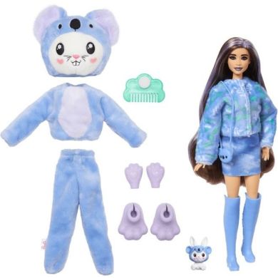 Кукла Barbie Cutie Reveal серии Прекрасное комбо кролик в костюме коалы HRK26
