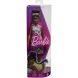Кукла Barbie Барби Модница в платье с узором в ромб HJT07