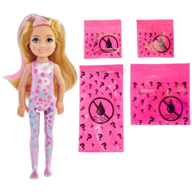 Лялька Челсі та друзі Кольорове перевтілення" Barbie, серія Вечірка в асортименті GTT26