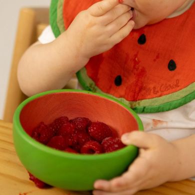 Набор детской посуды: миска и ложка &laquo;Арбуз&raquo;, Oli&Carol W-BOWL-WATERMELON