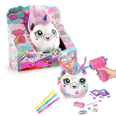 Набор DIY AIRBRUSH PLUSH Hair'iffic Сделай прическу Принцесса с игрушечным аэрографом AIR040/1