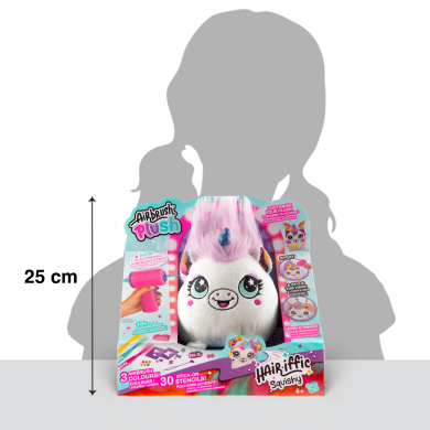 Набор DIY AIRBRUSH PLUSH Hair'iffic Сделай прическу Принцесса с игрушечным аэрографом AIR040/1