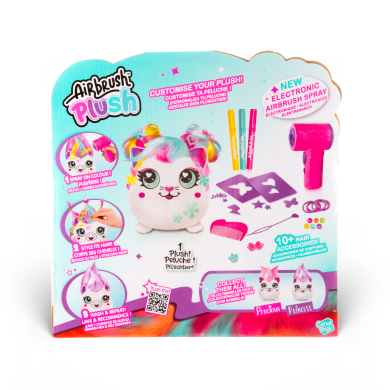 Набор DIY AIRBRUSH PLUSH Hair'iffic Сделай прическу Принцесса с игрушечным аэрографом AIR040/1