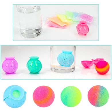 Набір для створення різнокольорових кульок з пластмаси та кінетичним піском Ylvi & the Minimoomis 0411748