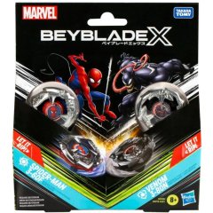 Набор игрушечный из двух волчков Марвел и пускового устройства серии БейБлейд Х G0278(G0288)