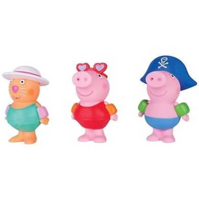 Набор игрушек-брызгунчиков Peppa Друзья Пеппы, 3 фигурки 96527