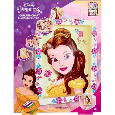 Набор алмазных мозаики 3D в рамке Disney Princess в ассортименте Disney D24333V