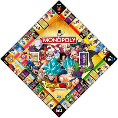 Настольная игра DRAGON BALL Super Monopoly Winning Moves EN Драгон бол 4095