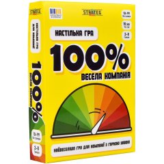 Настольная игра Strateg 100% Веселая компания STRATEG 30949