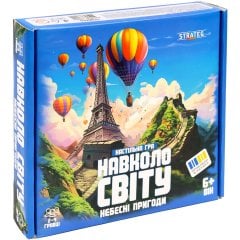 Настольная игра Strateg Вокруг света небесные приключения 30502