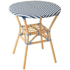 Обеденный стол GEO RND RAT (70x70x75 см) J-LINE 61305