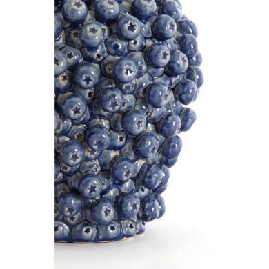 Підставка для лампи , &Oslash;25,5&times;27 см, BERRIES, кераміка, темно-синя Light&Living 1742780