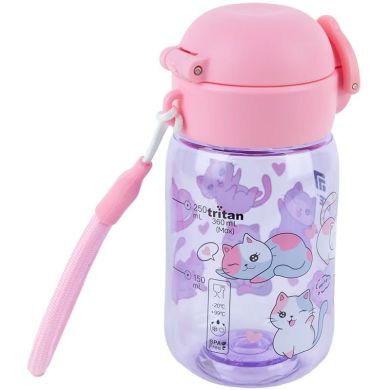 Бутылочка для воды, 360 мл, Cats K25-1235-1