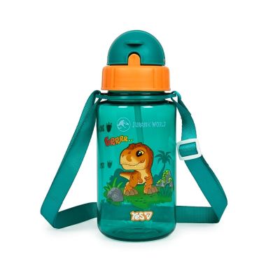 Пляшка для води Yes Jurassic World.Kids 360 мл., зелений 708909