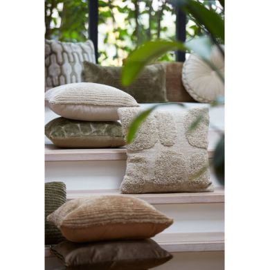 Подушка 45x45 см LATIUM, коричневая Light&Living 6868513