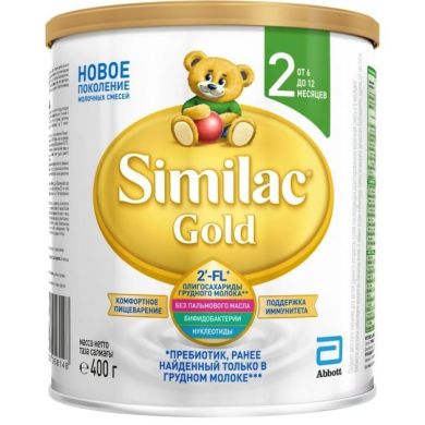 Сухая молочная смесь Similac Gold 2400 г от 6 до 12 месяцев 58148 5391523058148