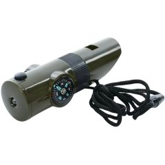 Свисток 7в1,на шнурке, компас, градусник,лупа, фонарик, кор.,10 3 3 см. MS 3705