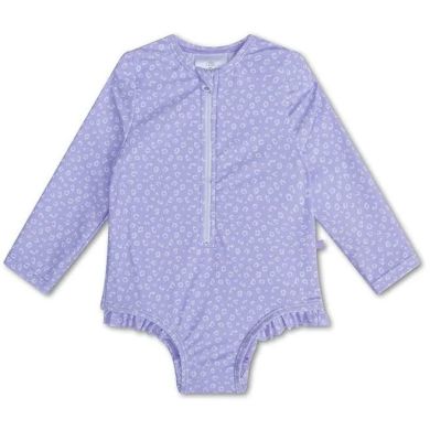 Цілісний купальник Girls Леопард Ліловий 86/92 Swim Essentials 2023SE536