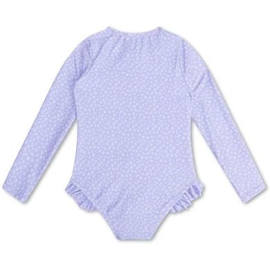 Цілісний купальник Girls Леопард Ліловий 86/92 Swim Essentials 2023SE536